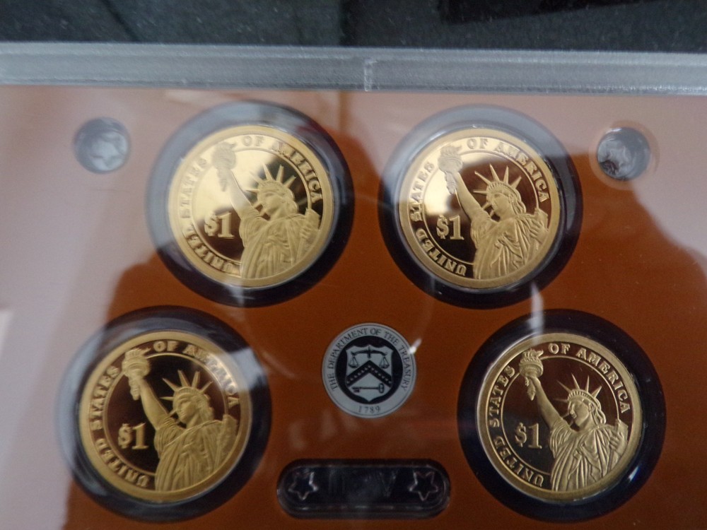 2012 s Silver Proof Set. Penny has nice Red Tint,