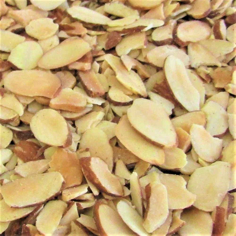 Toasted Sliced Almonds –28 OZ Bulk Reusable Jumbo container
