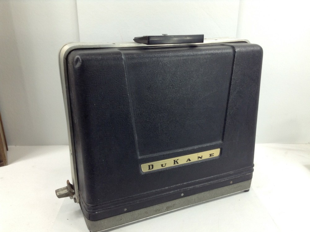 DuKane Micromatic Classroom Projector/Turntable w/ Case Model 14A390E