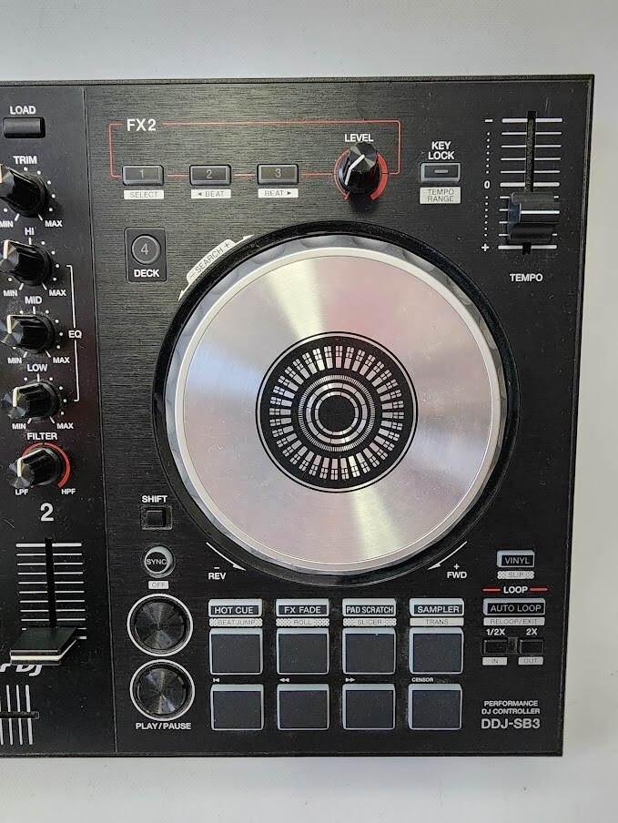 Pioneer DJ DDJ-SB3 Black DJ Controller 2ch Black Deck Controller