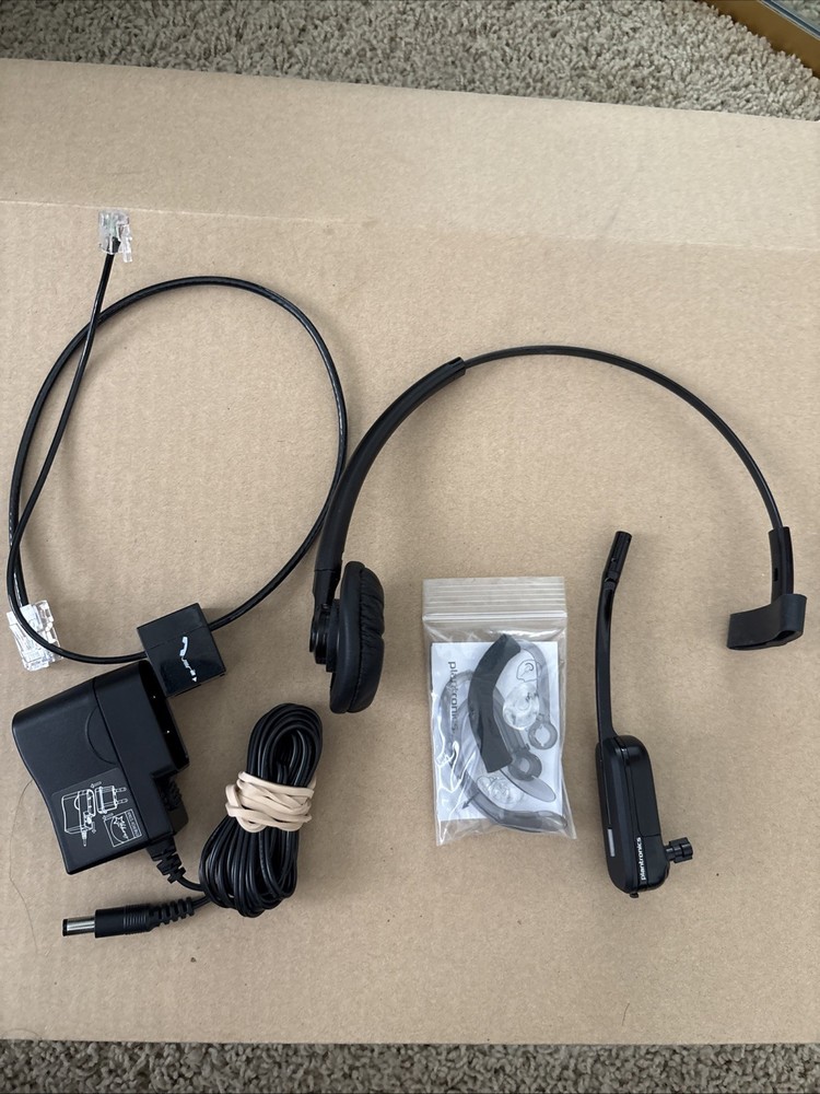 Plantronics CS540 Wireless Headset System w/ Base – Missing AC Plug Adaptor