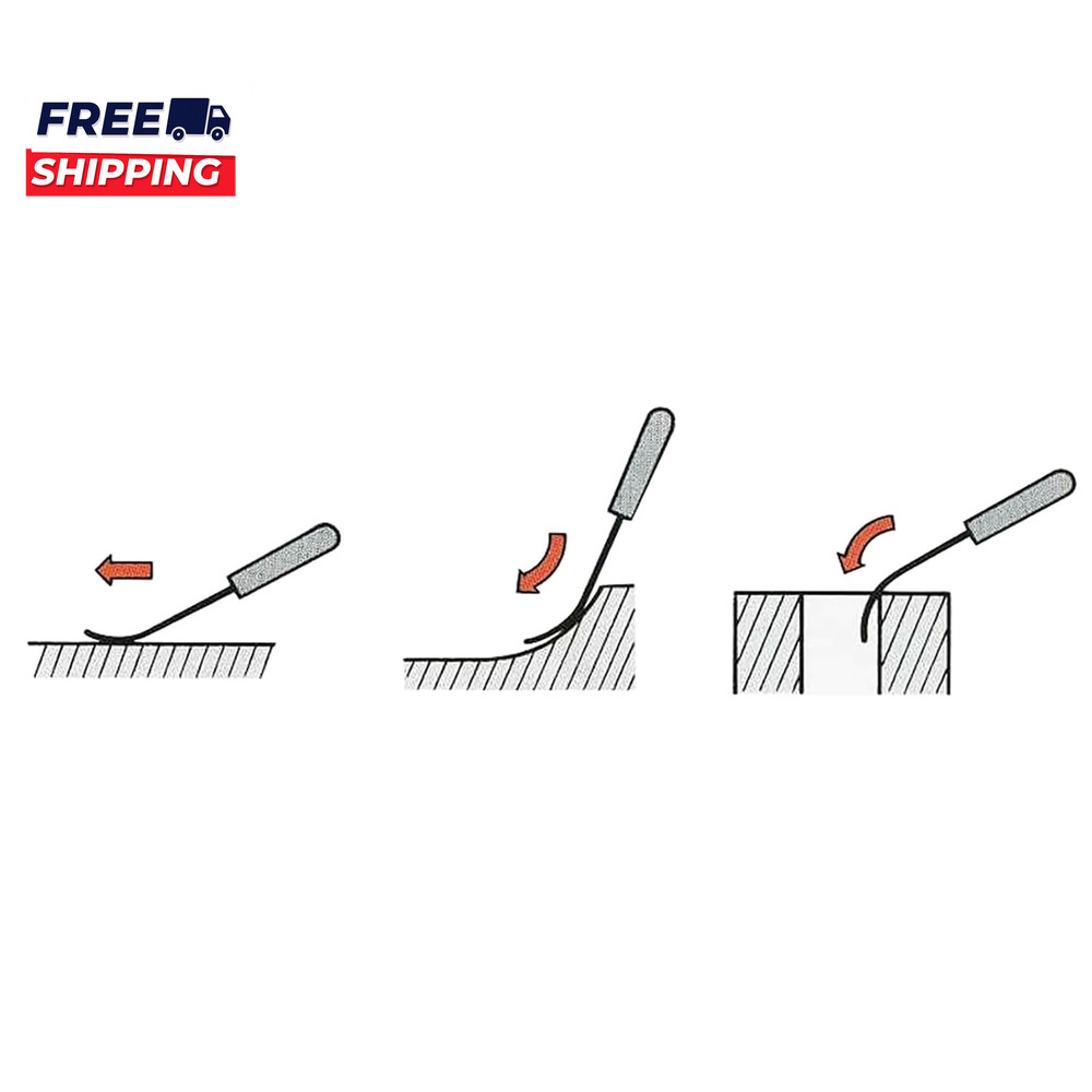 6 Piece Hardness Tester File Set