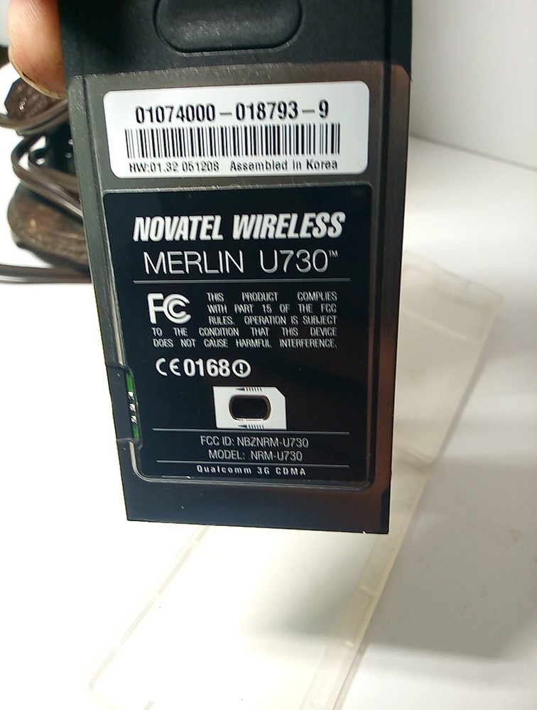 Cingular 3g PC Card Modem. U730 Merlin Never Used