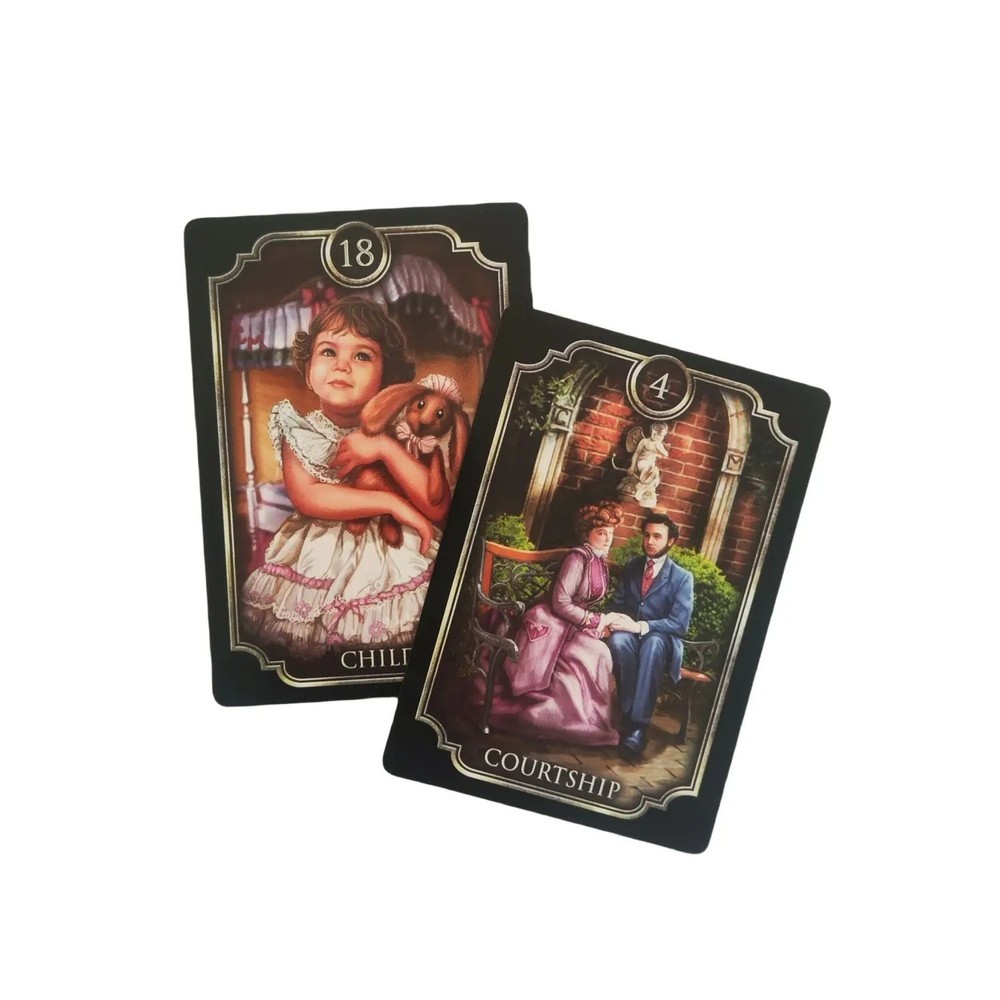 Fin De Siecle Kipper Oracle Cards English Fortune Telling Divination Deck