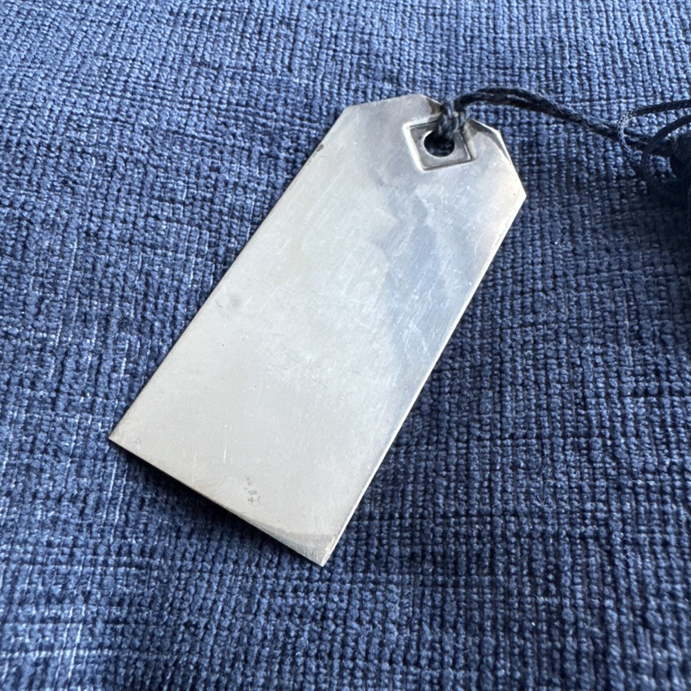 sterling silver ingot book mark