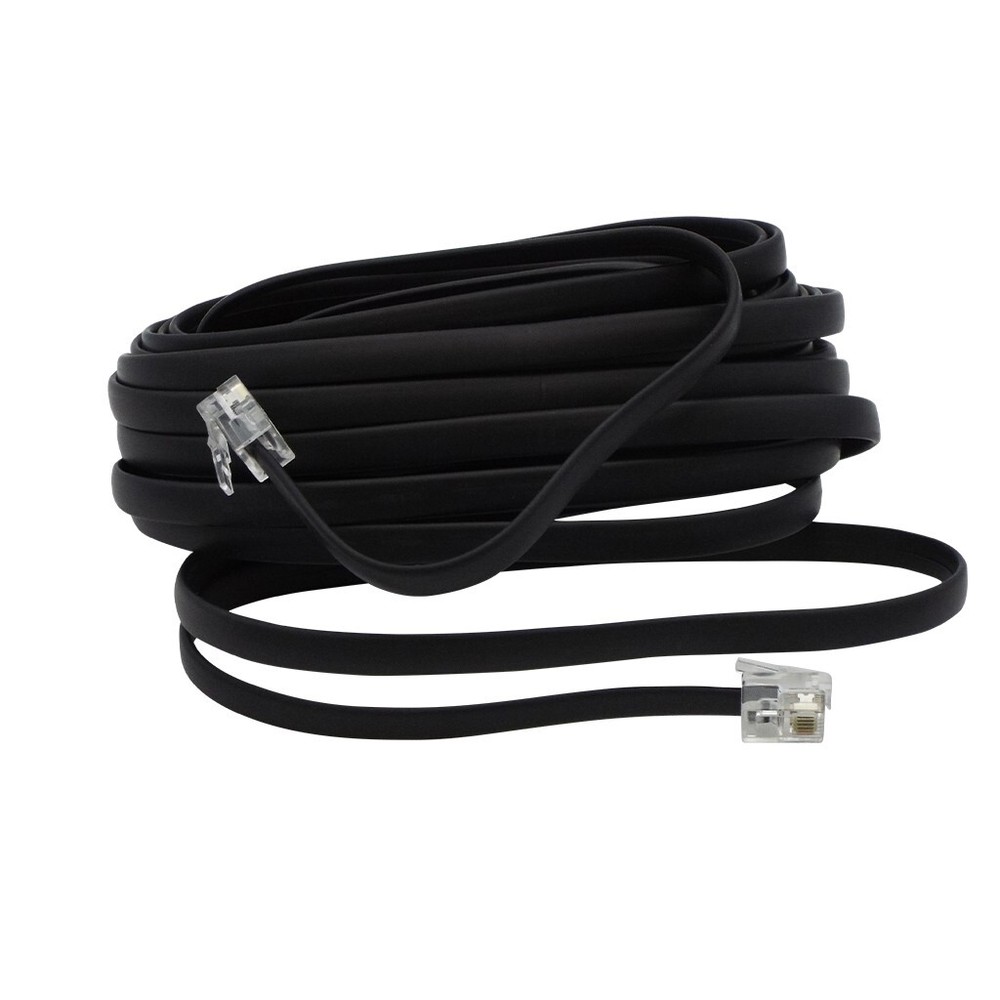 WESTERN TELEPHONE CABLE 2xPLUG 6/4 10m 7129/48