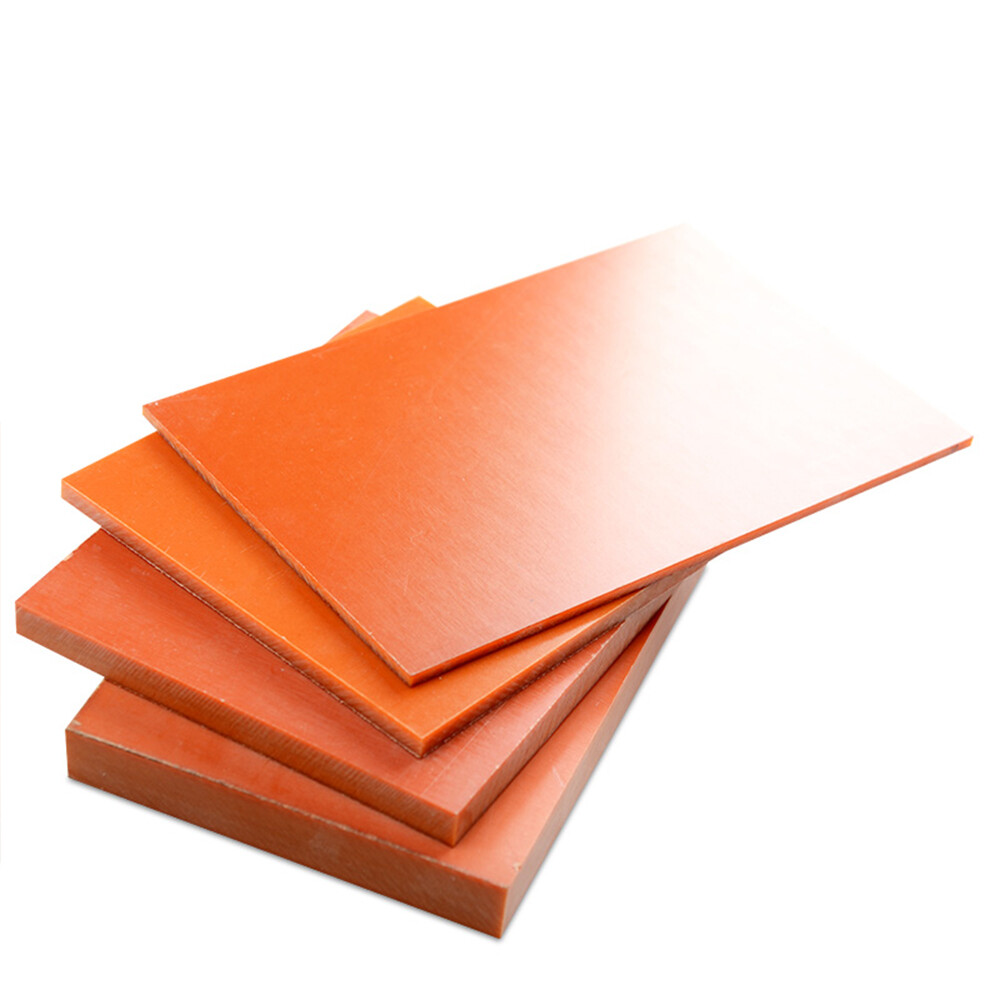 Red Bakelite Phenolic Resin Flat Plate Sheet PCB Select Size