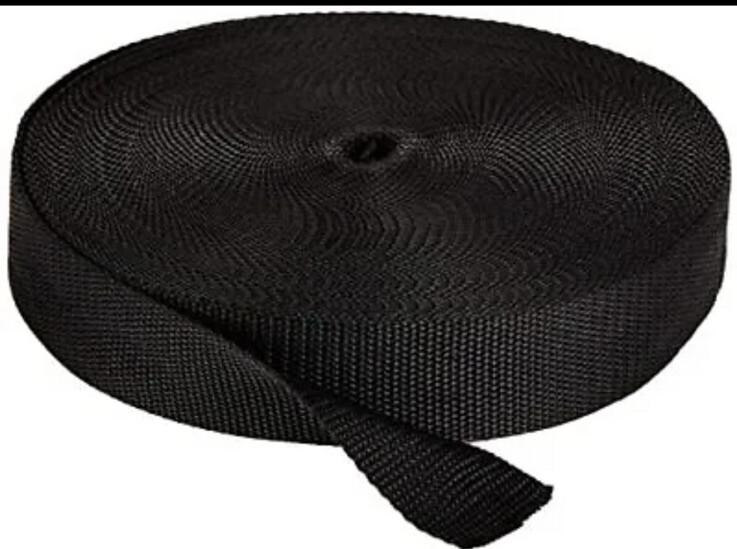 Strapworks Heavyweight Polypropylene Webbing - Heavy Duty Poly Strapping for Out