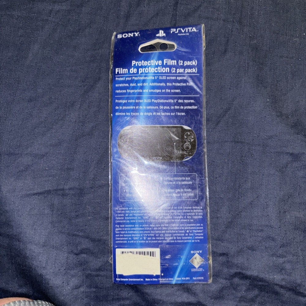 PlayStation Vita Protective Film 2 Pack