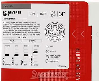 Evans EC Reverse Dot Snare Drumhead - 14"