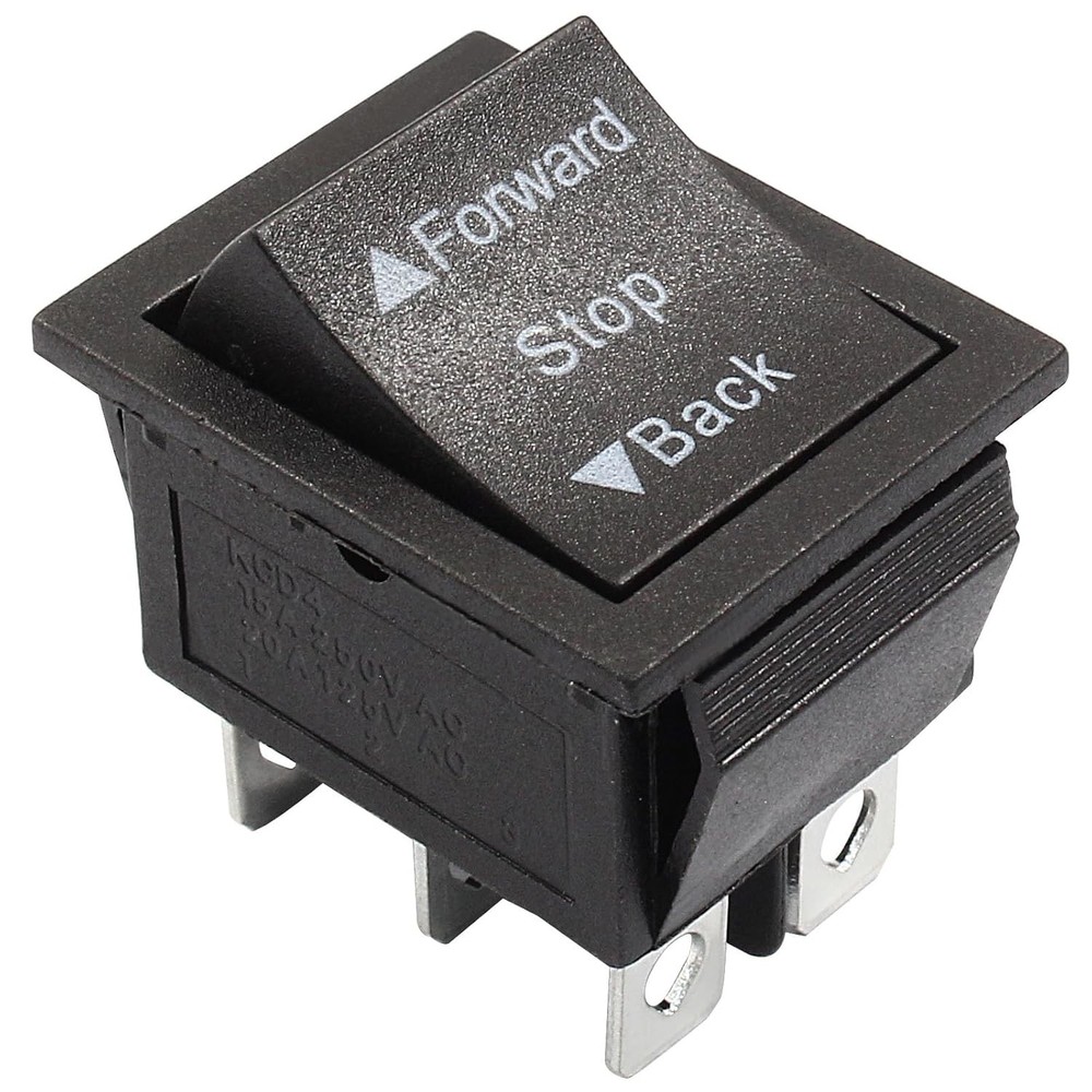 2 Pack 6V 12V Forward Reverse Switch - Forward Stop Backward Button Accessories