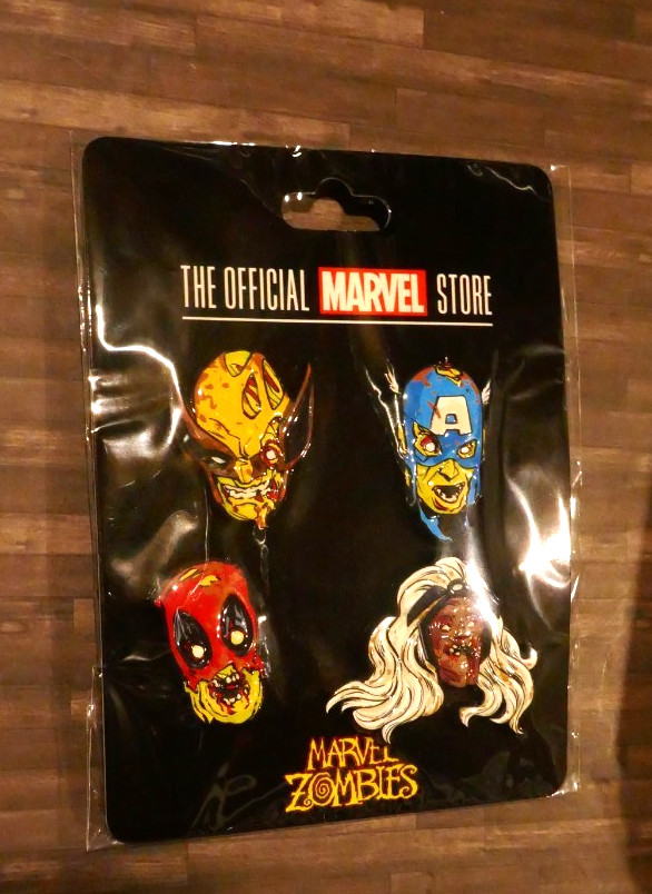 2025 NYCC  SDCC  MARVEL ZOMBIES PIN SET 4-PACK