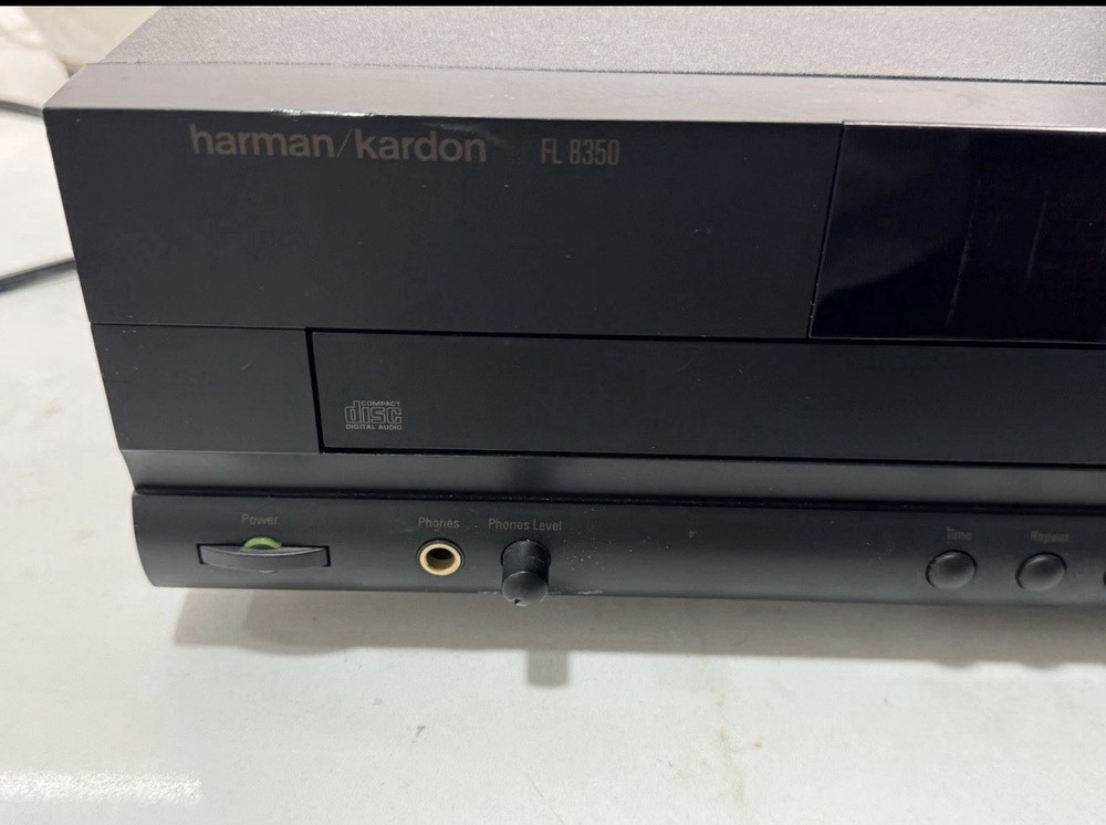 Vintage Harman Kardon FL-8350 CD Changer(5disc), Tested Working