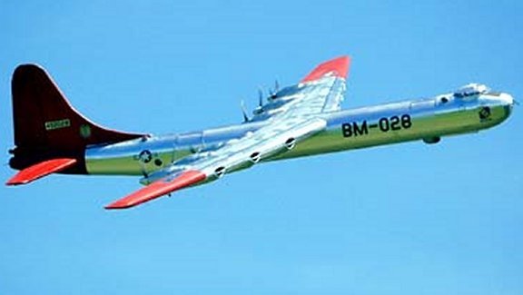 Model Airplane Plans (RC): B-36 Peacemaker 115" & 80" Span Elec. Pwr'ed (on CD)