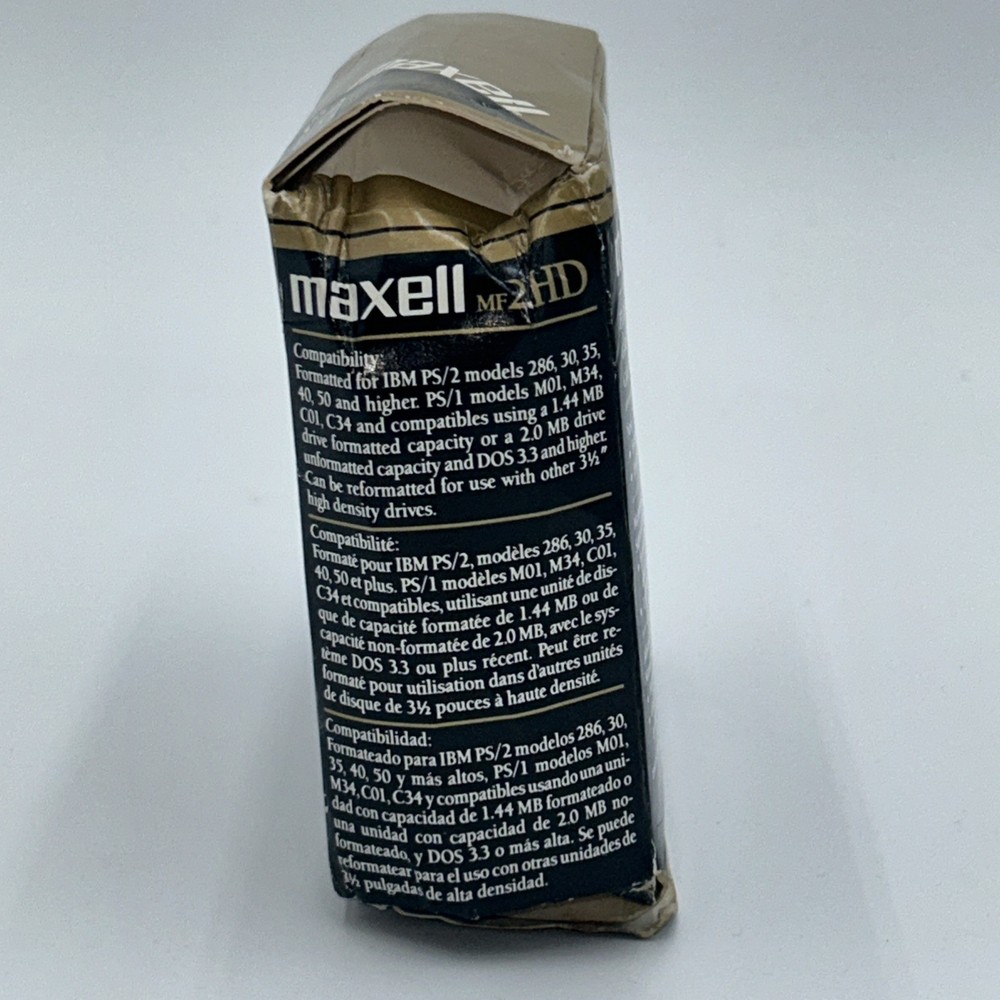 Maxell Mf2hd 10 Pcs Micro Floppy Disk