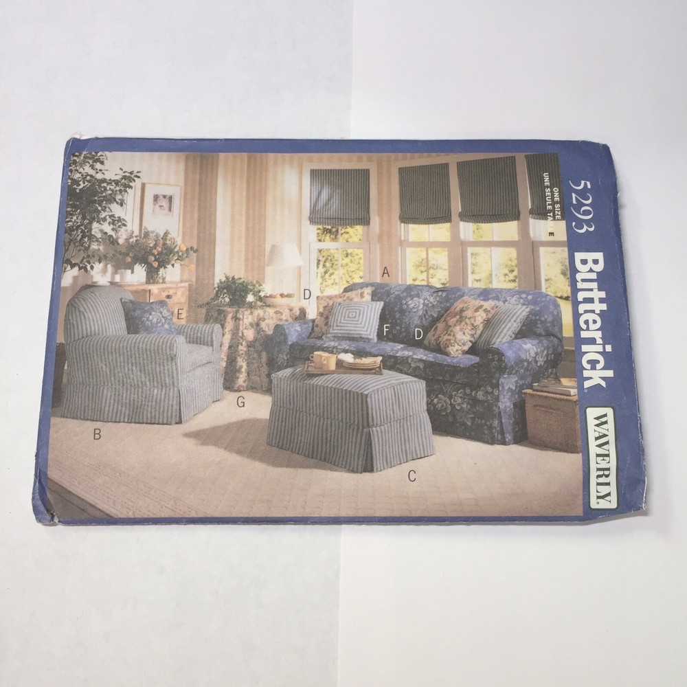 Butterick 5293 Slipcovers