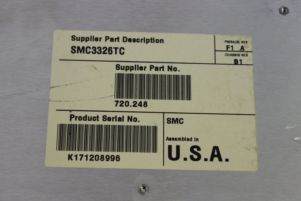 SMC SMC3326TC TIGERSTACK 3326TC MULTI-SEGMENT STACKABLE HUB 720.248 W/WARRANTY