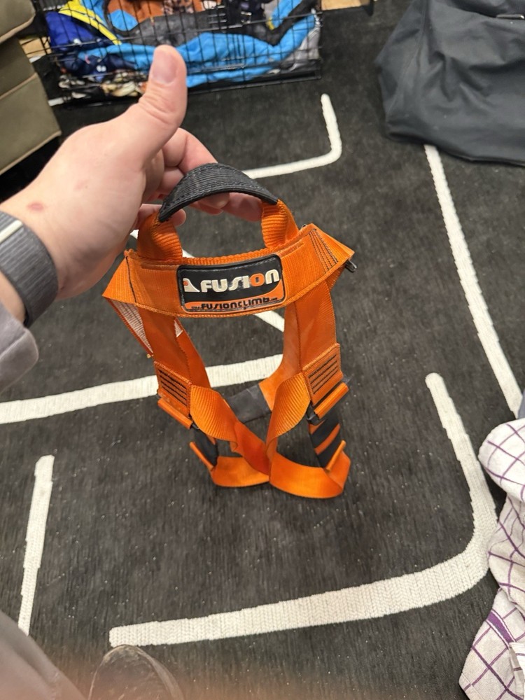 Fusion Climbing Harness - Orange