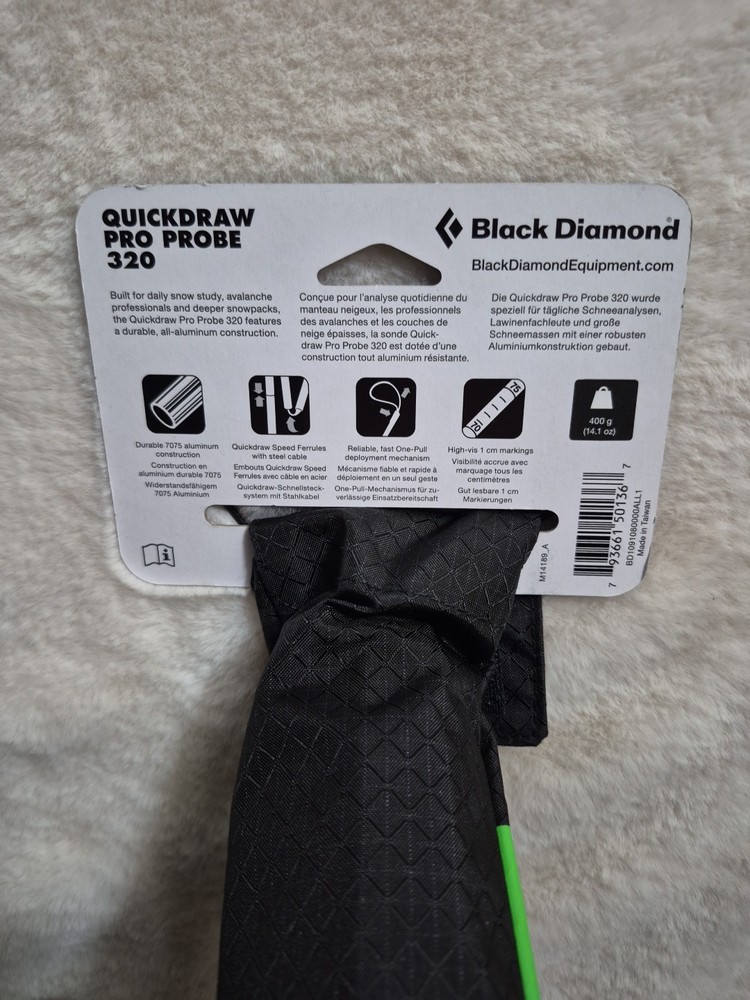 Black Diamond Quickdraw Pro Probe 320 Aluminum
