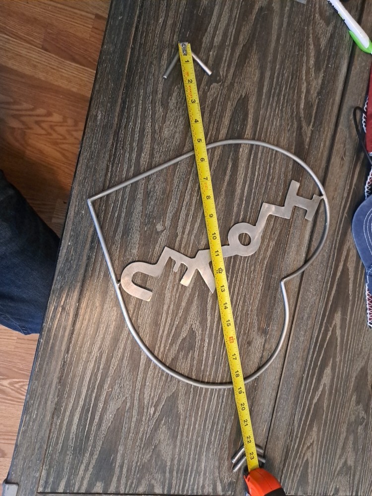 Valentines Day Sign Metal