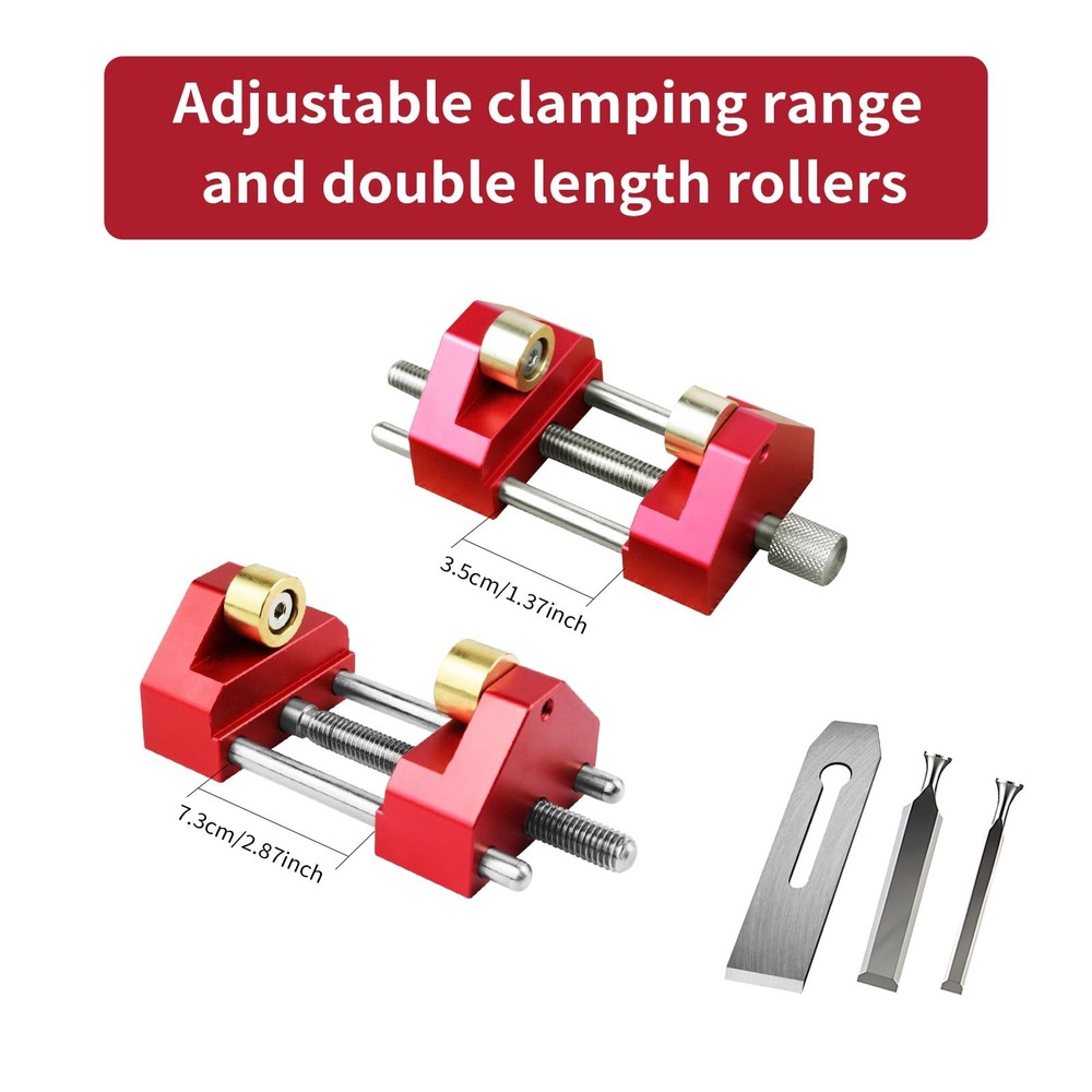 Precise Chisel Sharpening Jig Kit Honing Guide System for Woodworking Chisels⬅️.