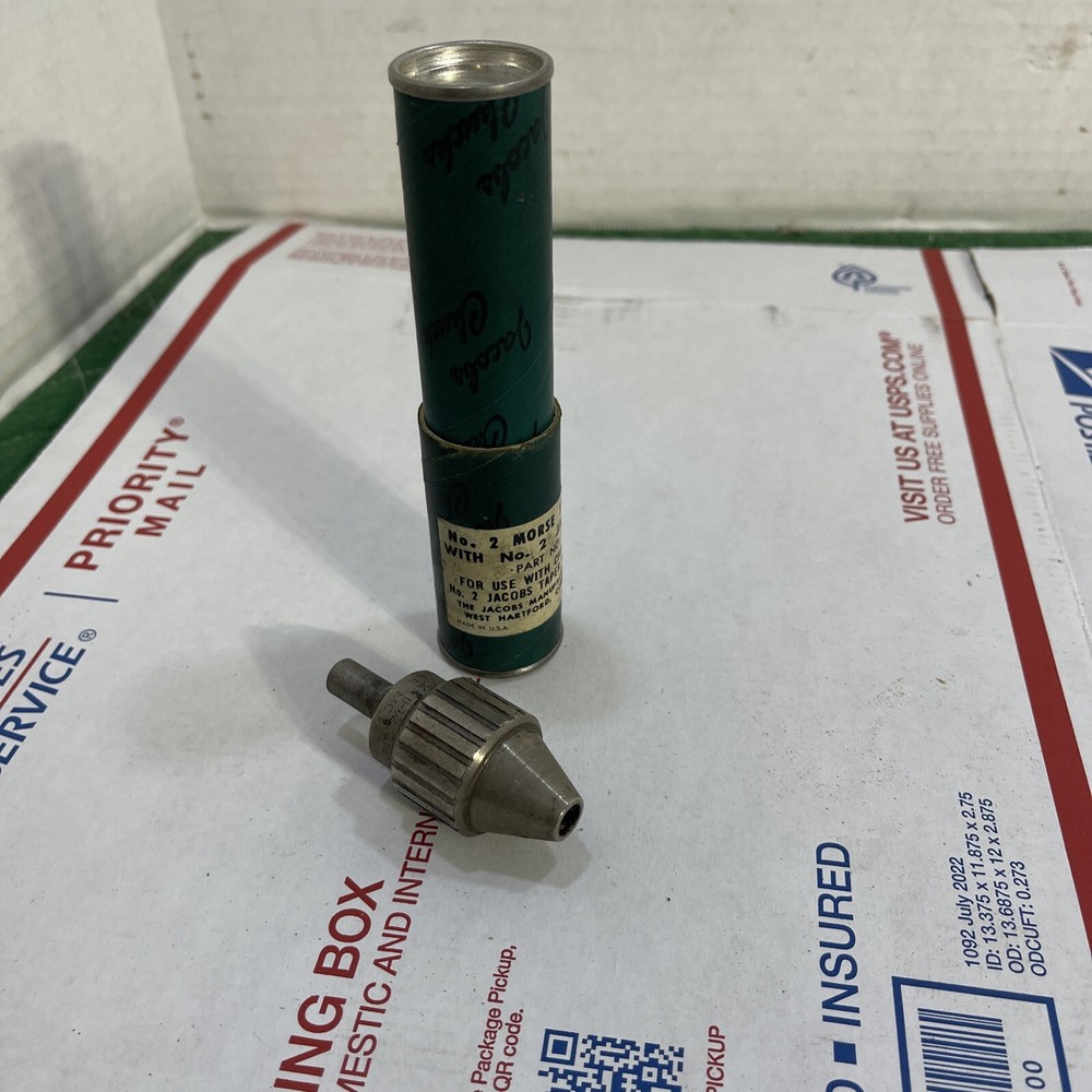 Jacobs Arbor A0202  #2 Morse Taper Vintage