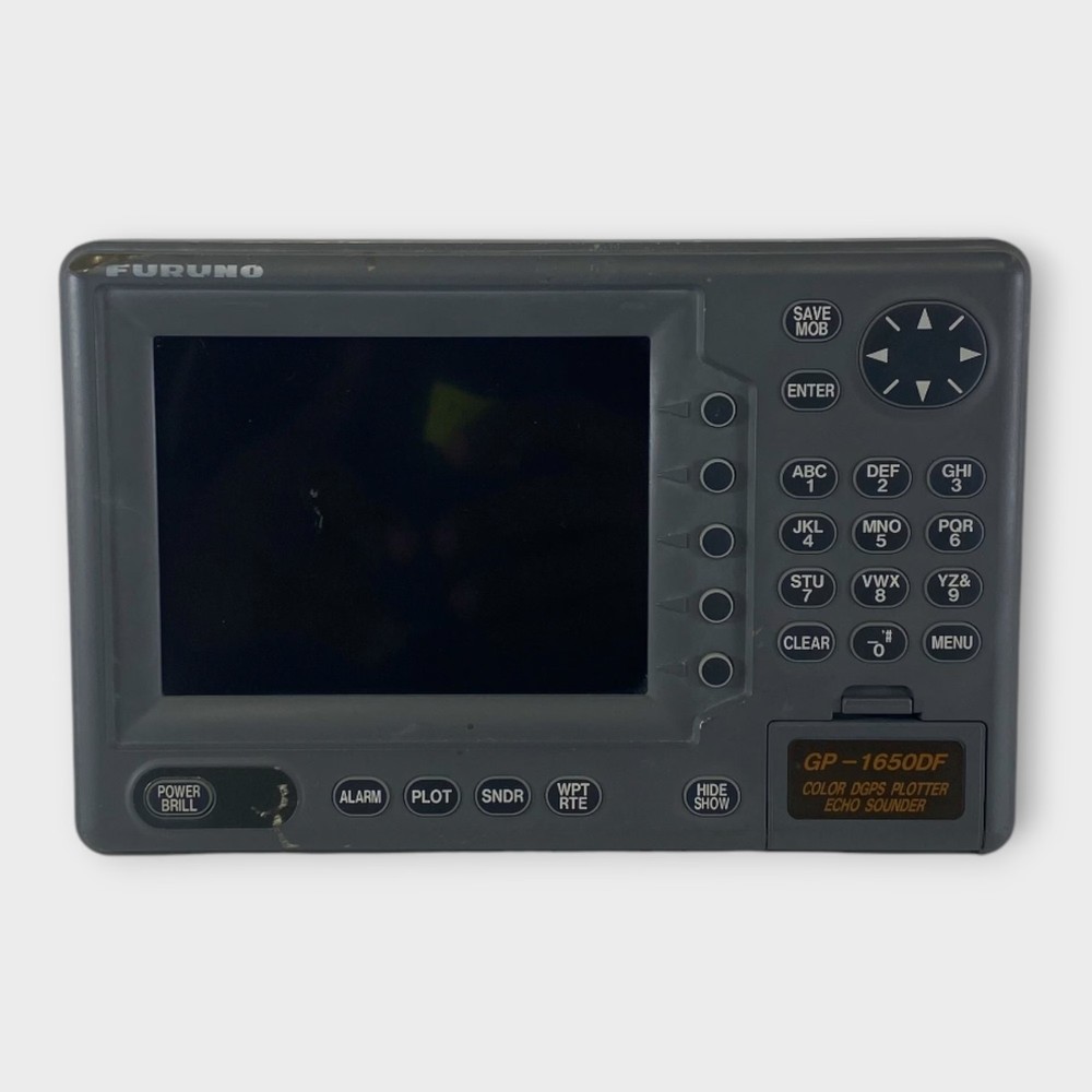 Furuno GP-1650DF GPS Chartplotter/Sounder Display~Navionics~MME Refurbished**