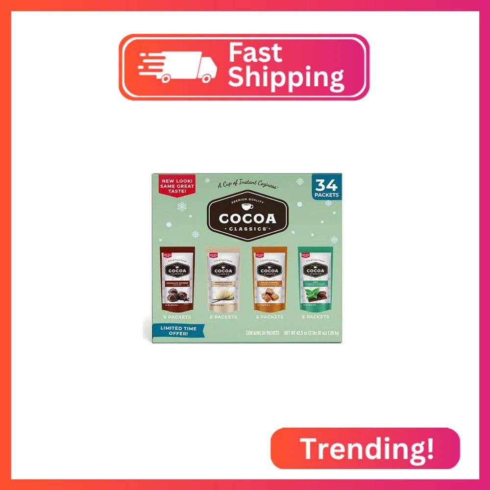 Cocoa Classics Cocoa Mix, Variety Pack, 34 ct.