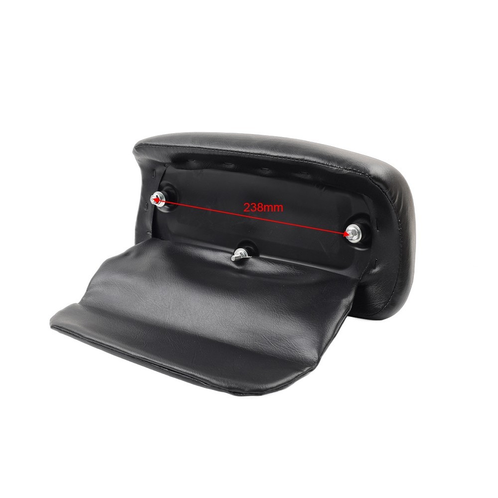 Rear Pack Trunk Backrest Pad For Harley Electra Glide Road King FLHTCU