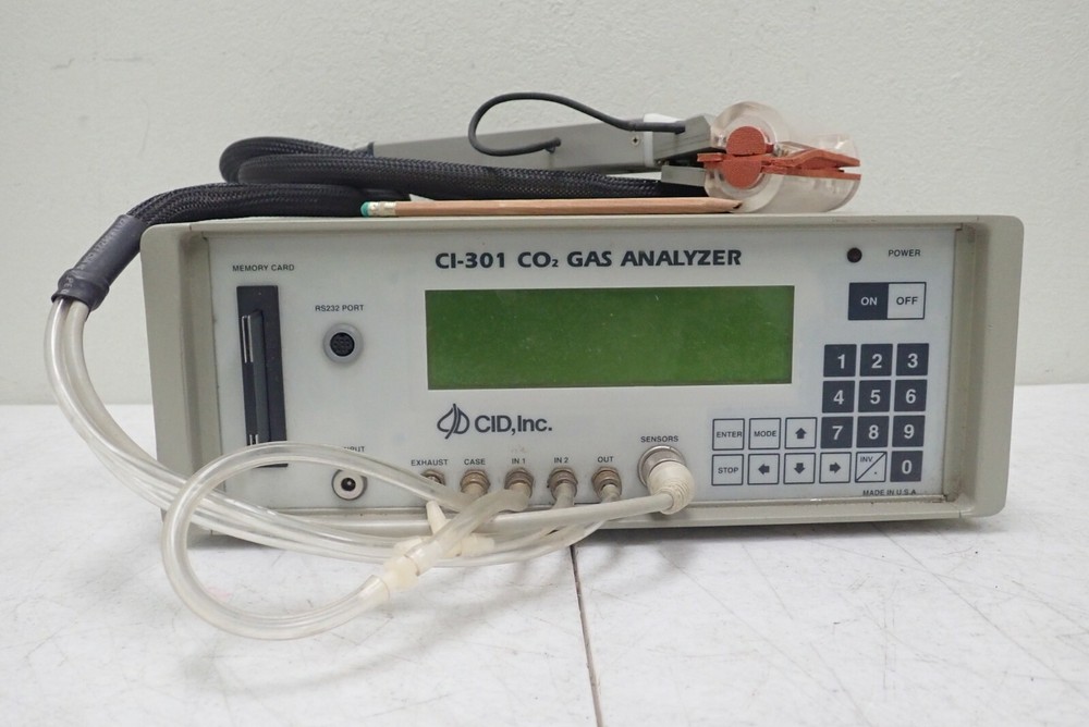 CID CI-301 CO2 Gas Analyzer with Manual and Bag