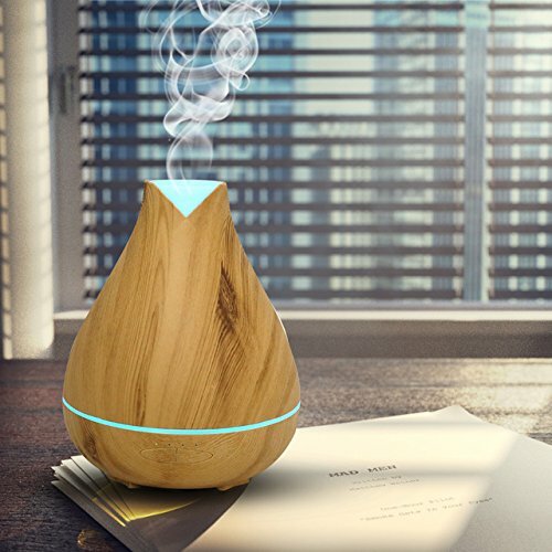 Large 530ml Essential Oil Diffuser Long Mist Output Time 8-12 hours.