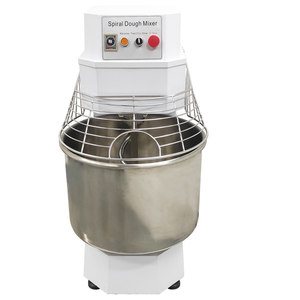 220V 60L Commercial Dough Mixer Machine Double-acting Double-speed Three-phase