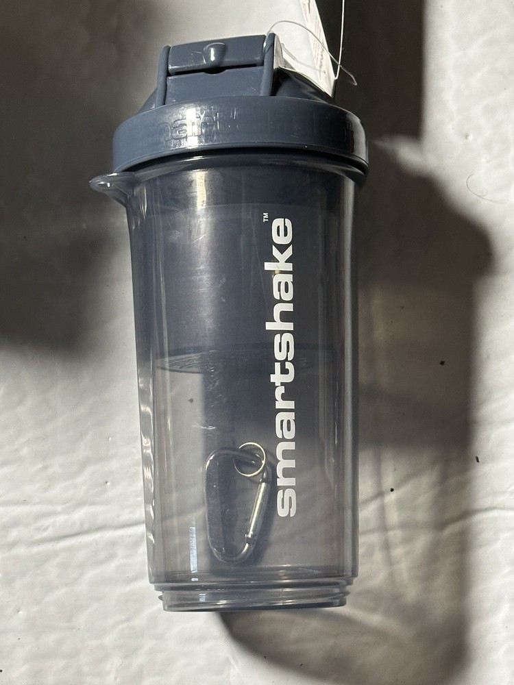 Smartshake SLIM, 17 oz Shaker Cup, Stormy Gray