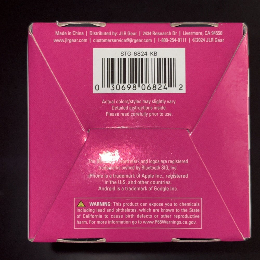 Disco Tech Wireless Karaoke Microphone iPhone/Android Audio Effects Bluetooth