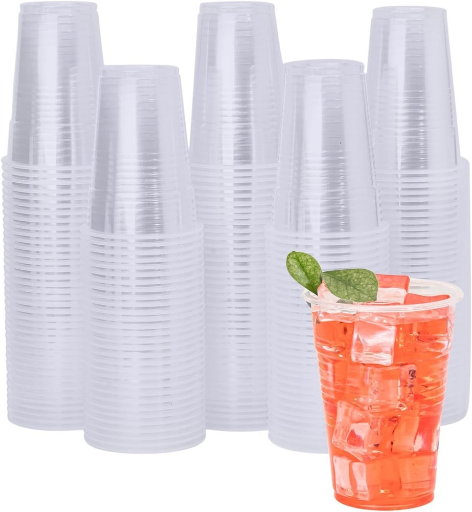 Disposable 9 oz Plastic Cups - 2000 Pack, Ideal for Events