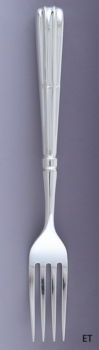 Handsome Italian Calegaro Sterling Silver Fork 8 1/2"