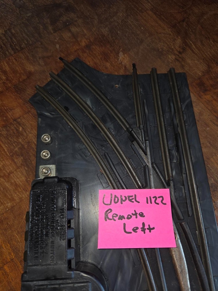 1122 REMOTE LEFT LIONEL SWITCH, SEE PHOTOS