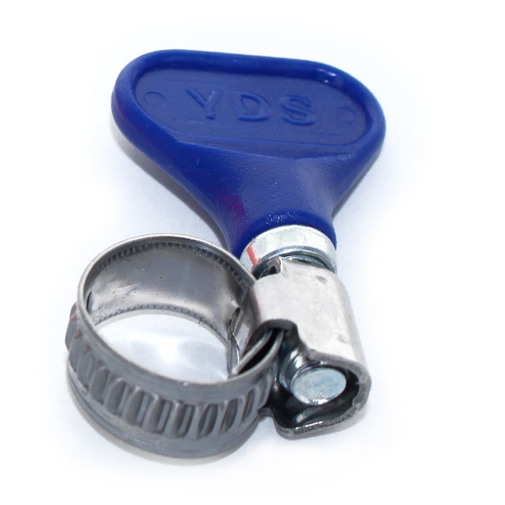 Easy turn hose clamp 1/2" set of 4