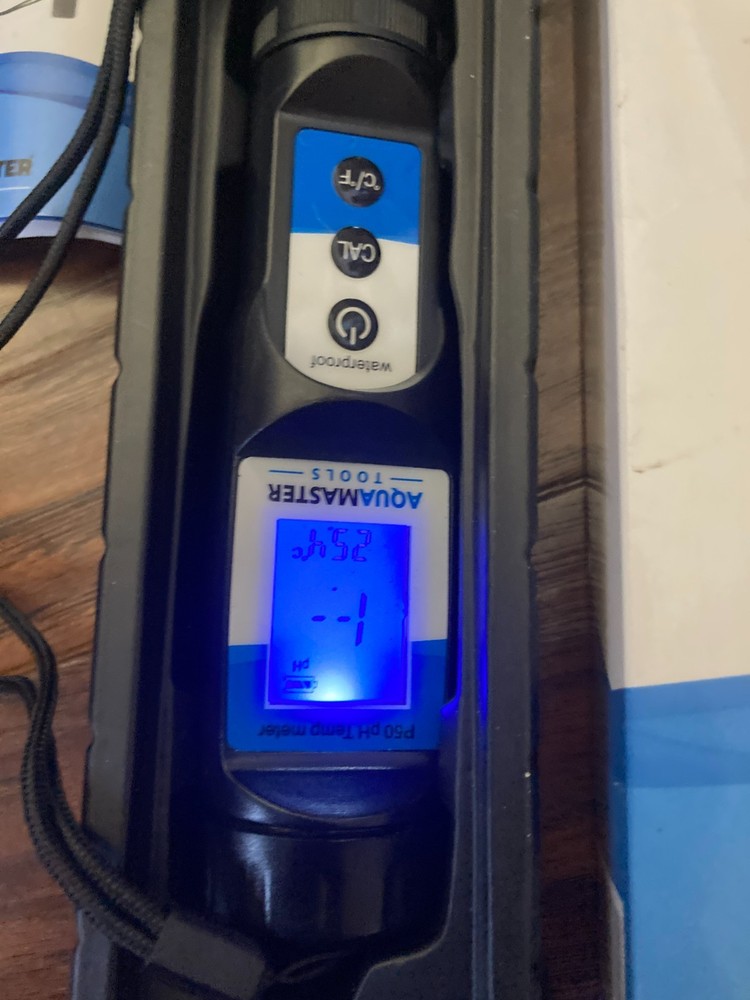 Aqua Master Tools P50 Pro pH Temp Meter
