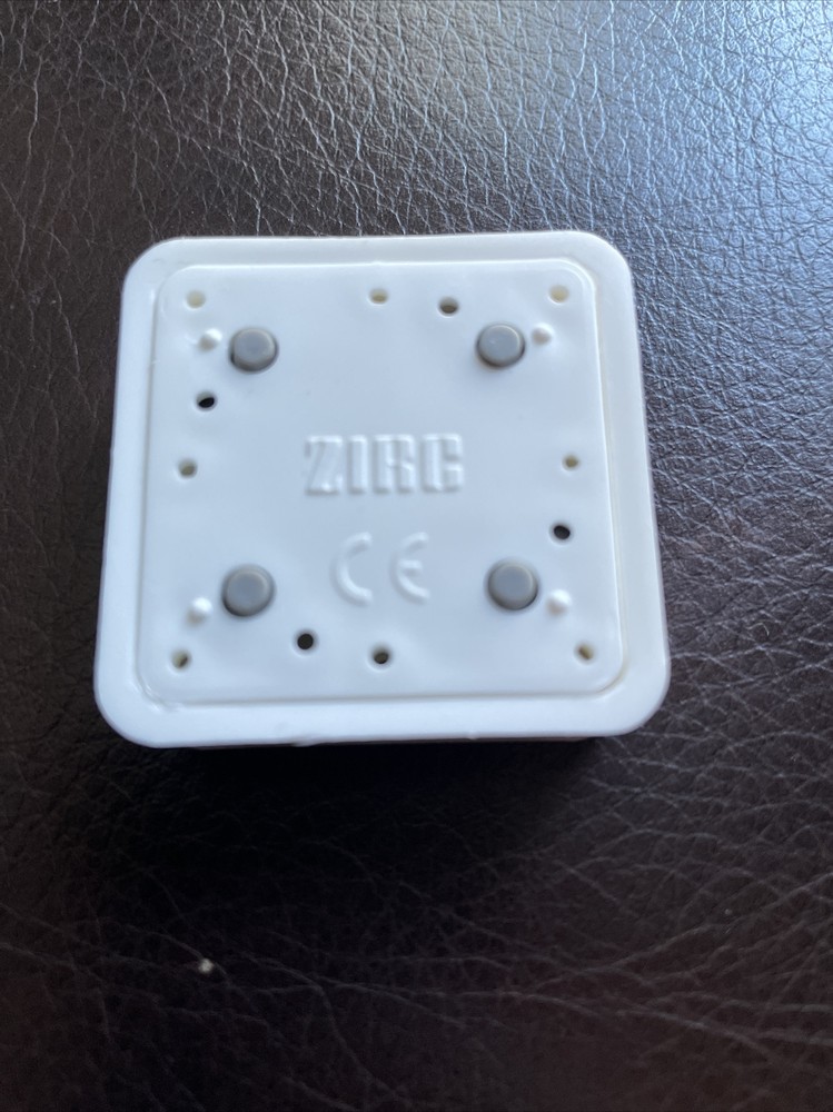 ZIRC 8-Hole Magnetic Bur Block White 50Z400A.