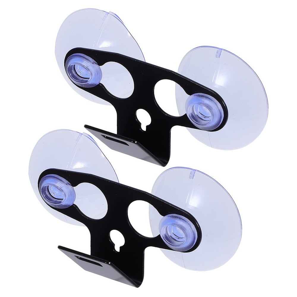 2 Pcs Windshield Mount Holder Radar Bracket Car Interior Automotive