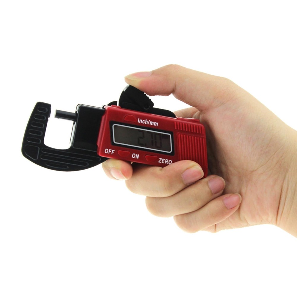 2pcs Thickness Gauge Caliper Micrometer Thickness Micrometer Measurement Tool...