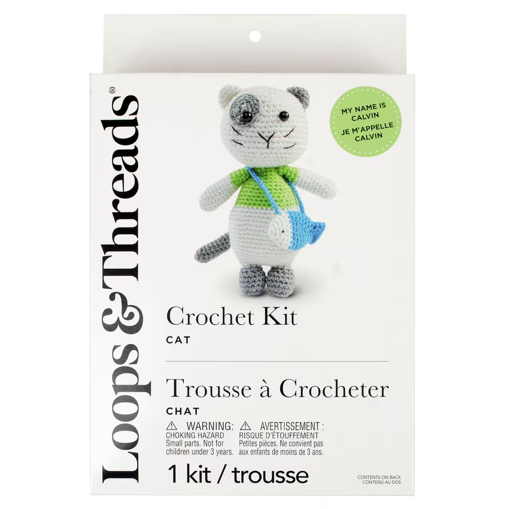 Loops & Threads Crochet Kit "Cat"