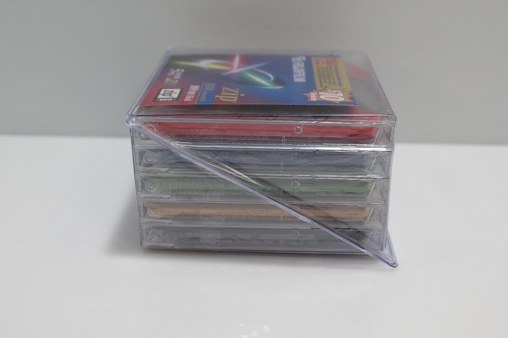 Fujifilm Zip IBM Formatted 100MB Disk - 5 pack.
