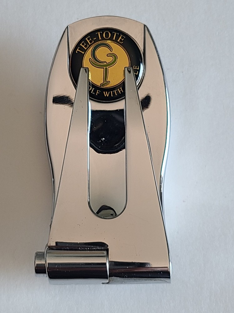 Tee Tote Metal Divot Tool Plus Tee Tote Alignment Ball Marker