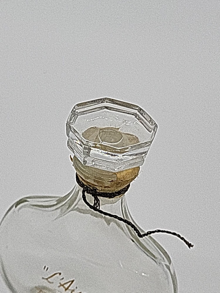 RARE VINTAGE L'AIR DU TEMPS PERFUME BOTTLE Empty