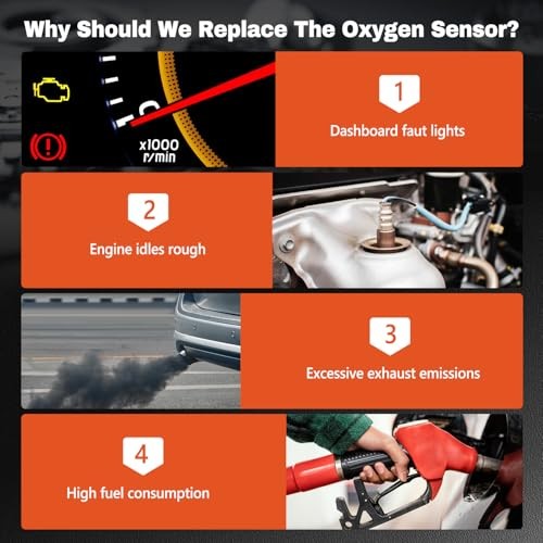 LSU 4.9 Lambda WideBand Oxygen Sensor O2 Sensor Compatible with AEM 30-4110