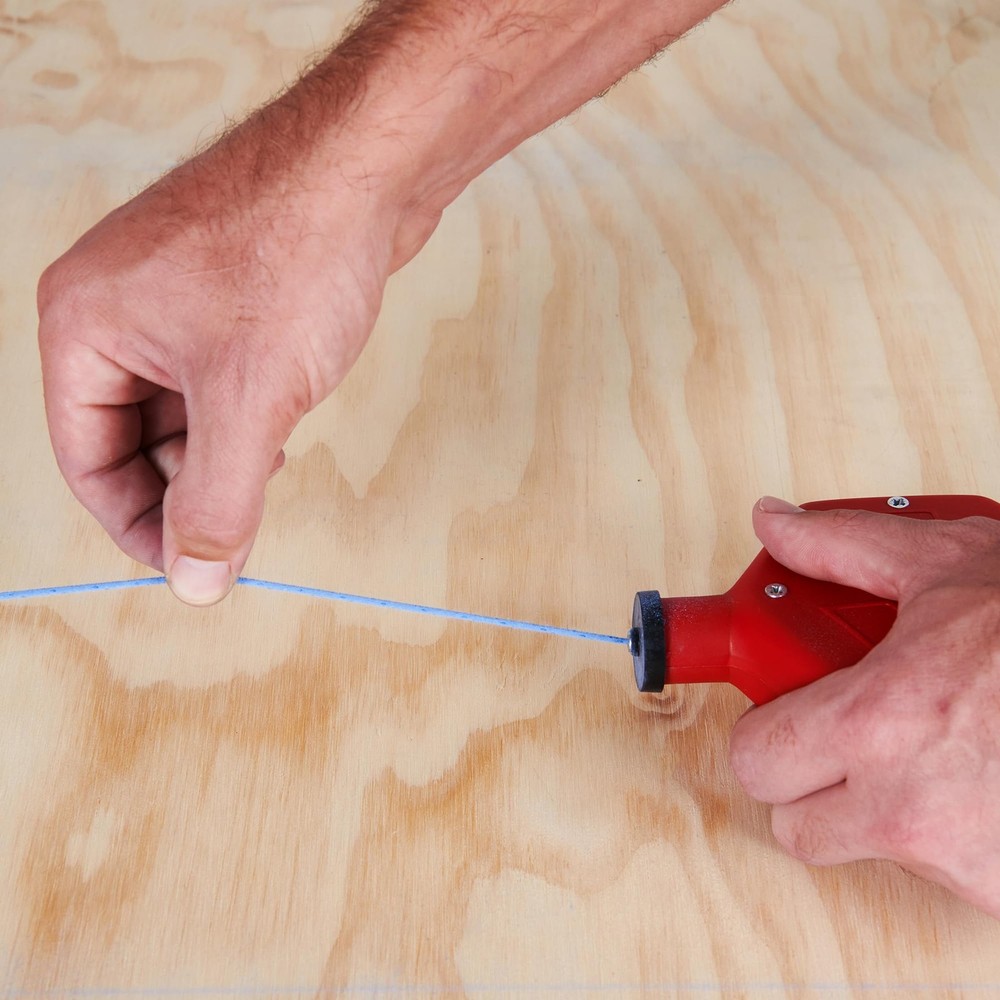 Chalk Line Replacement String 100ft Braided Poly Cotton for Chalk Reel