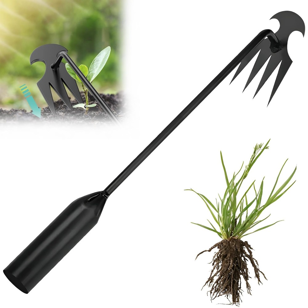 Weed Puller Tool Garden Pulling Tool– 15.7” Portable Weeder, 1PCS