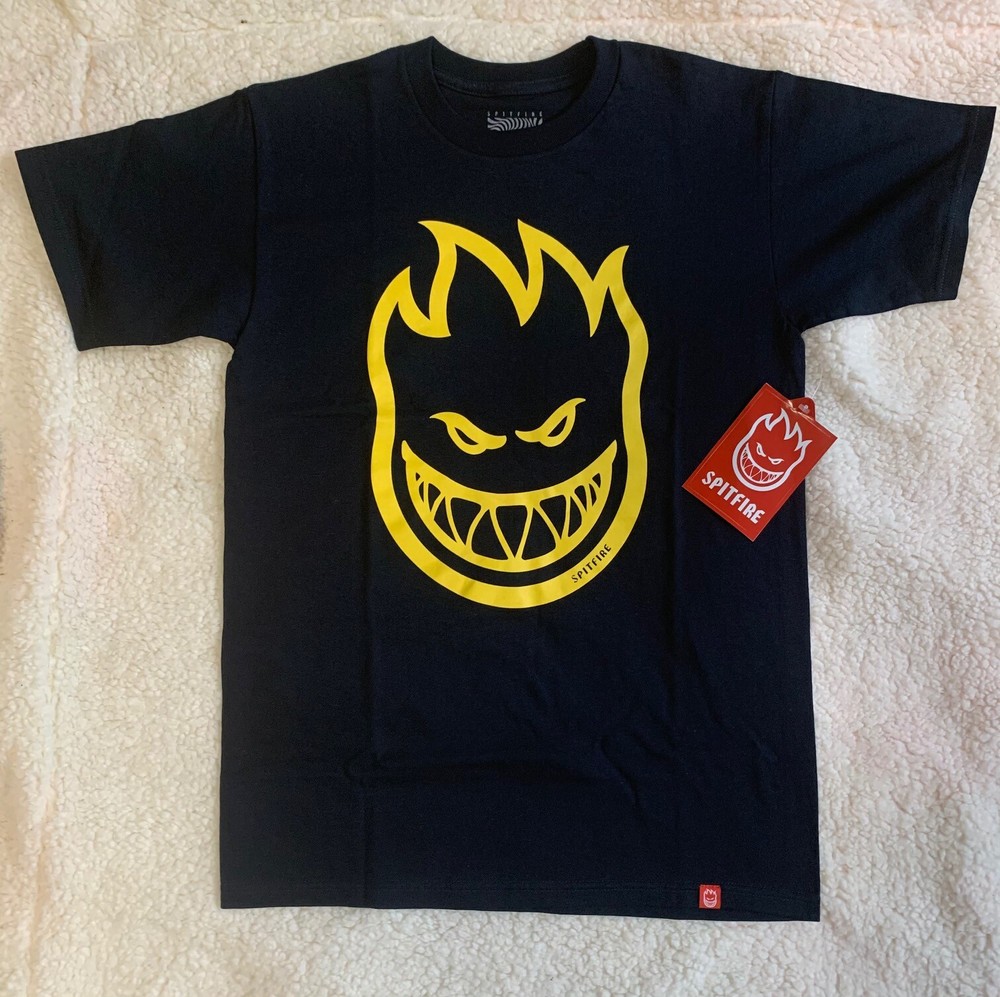 Spitfire Wheels T-Shirts Bighead Navy